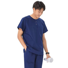 Men’s Scrub Suit (Round Neck) Blue