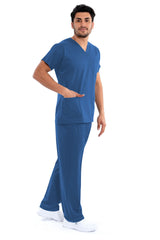 Easyfit Royal Blue Scrub Suit
