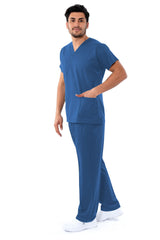 Easyfit Royal Blue Scrub Suit
