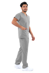 Easyfit Light Grey Scrub Suit