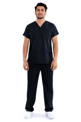 Easyfit Navy Scrub Suit Fabric