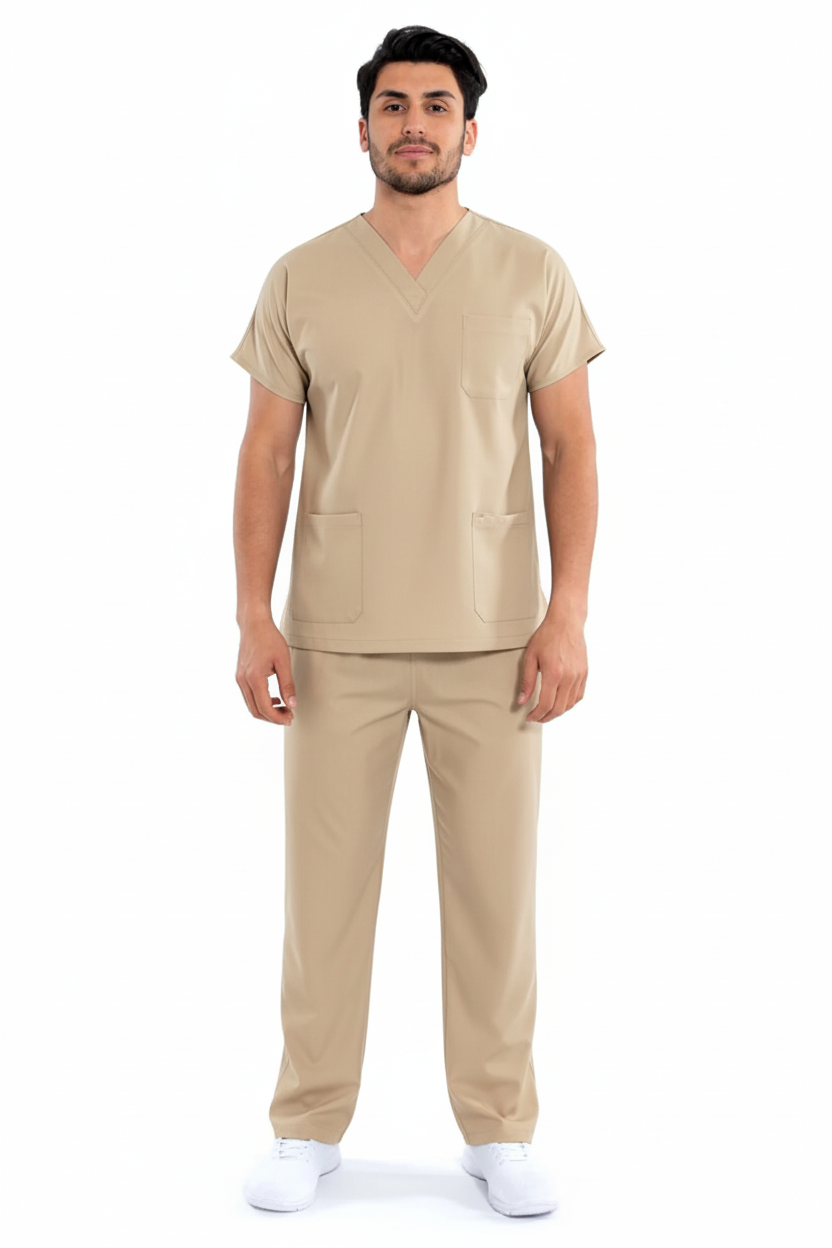 Easyfit Beige Scrub Suit